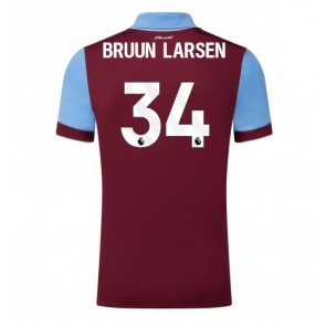 Burnley Jacob Bruun Larsen #34 Domaci Dres 2023-24 Kratak Rukavima